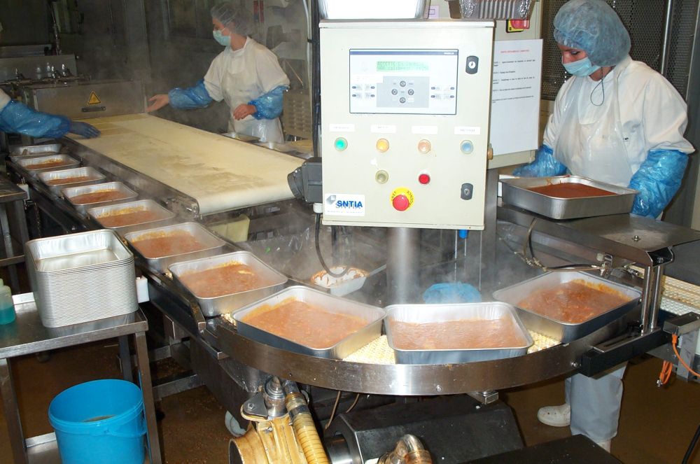 Comprehensive process line for lasagna production and packaging