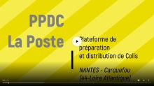 New AVN  parcel sorting installation for LA POSTE at Nantes