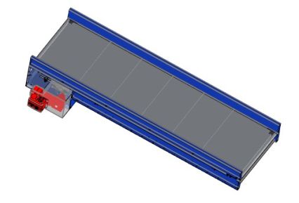 Evolutive and specific conveying system