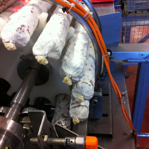 Dépose automatique en amont d'un robot