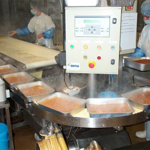 Ligne de conditionnement produit alimentaire