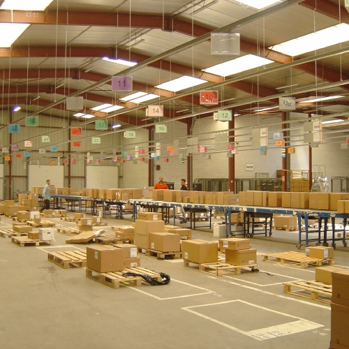 Installation balisage aérien secteur messagerie