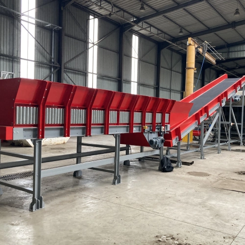 Ligne de tri pour le secteur du recyclag