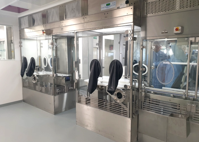 Système de RABS conception de médicament en milieu stérile