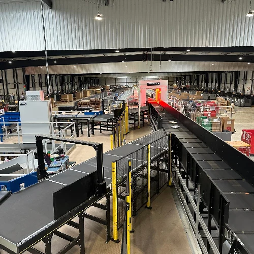 Installation système ligne de tri