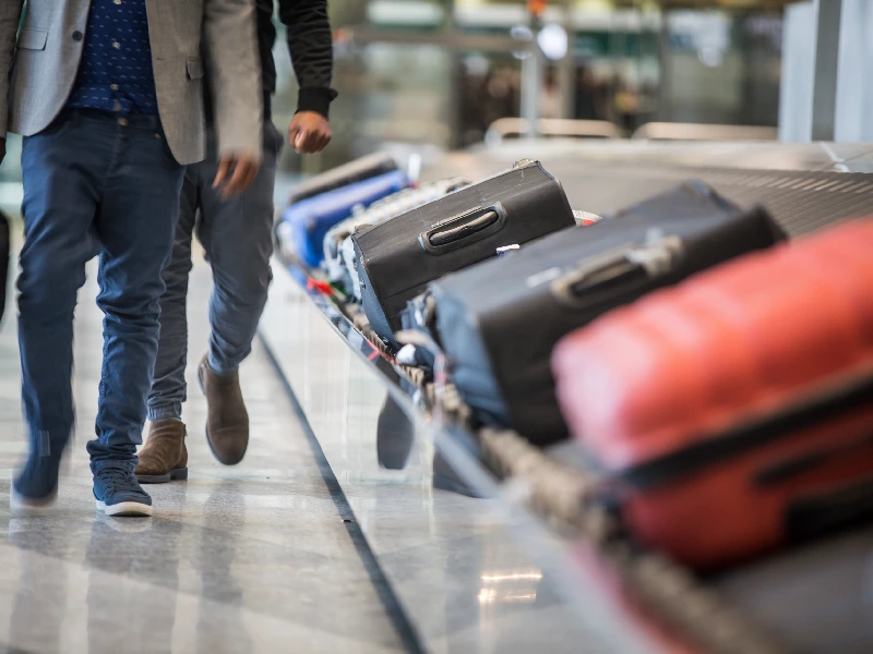 Système de convoyage enregistrement bagage