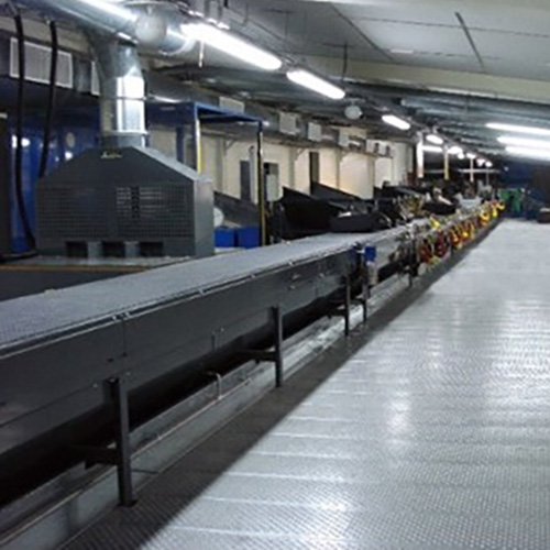 ligne de démantèlement tv écrans plats