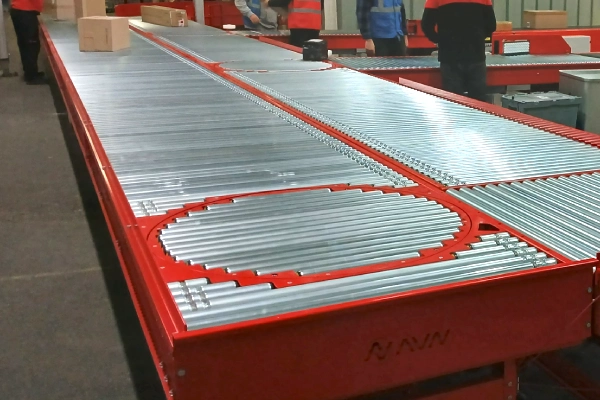 Plaque tournante pour convoyage