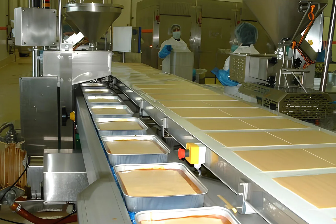 Complete process lines for food processing