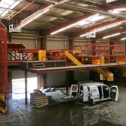 WEEE Dismantling line